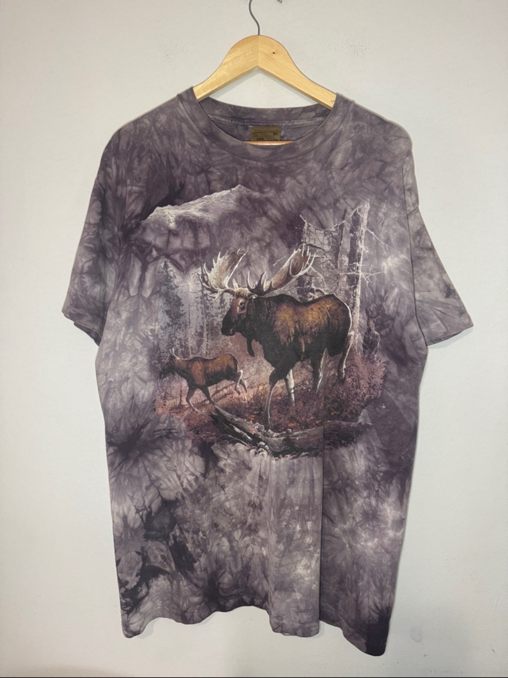 Vintage The Mountain Moose T-Shirt / XL / 1997 / Single Stitch